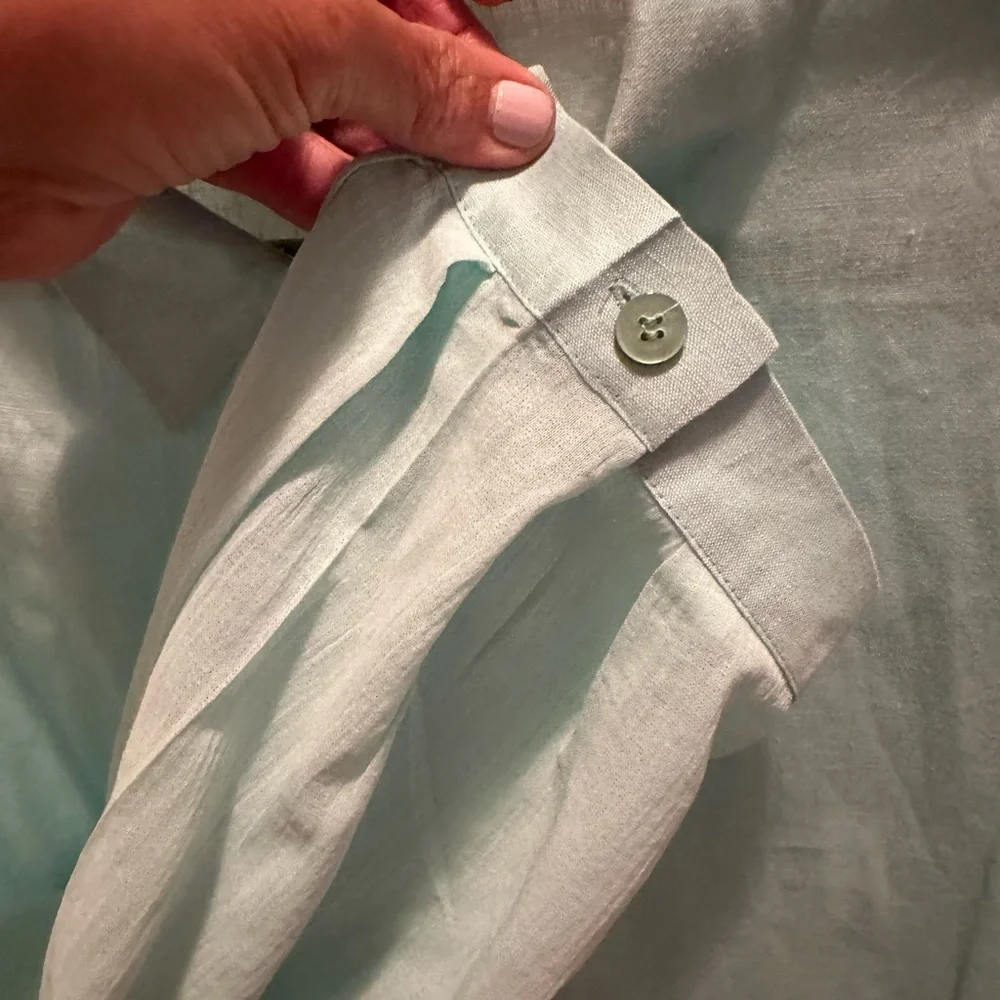 Marina Rinaldi “Linen Look” top - Picture 3 of 4
